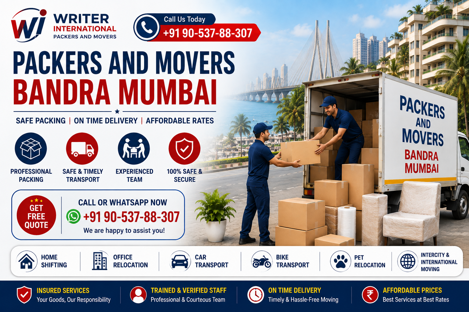 Packers and Movers Bandra Mumbai